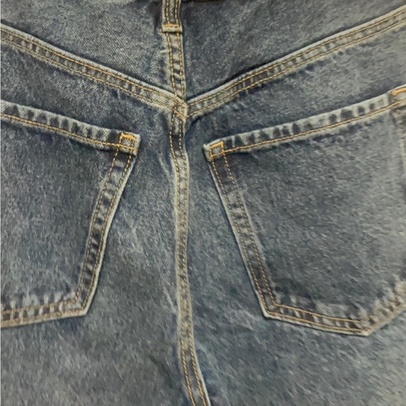 NWT Old Navy High Rise Blue Patchwork Jeans - Picture 9 of 11